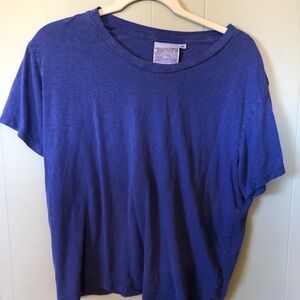 Jungmaven cropped Ojai tee in grape